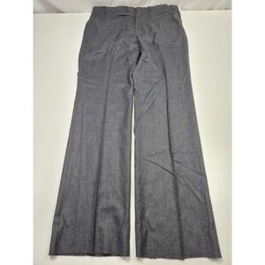 Jaymar Dress Pants Mens 42x36 Gray Wool Flat Front Straight Classic Unhemmed NWT